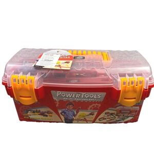 Pretend Play Toolbox Tools Playset Construction Toy Educational Sensory 26 Pcs.